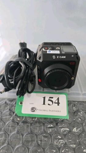 Z CAM E2 MODULAR 4K CINEMA CAMERA W/POWER CONVERSION CABLE AND POWER ADAPTER