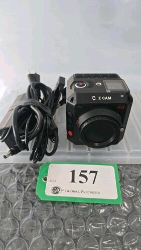 Z CAM E2 MODULAR 4K CINEMA CAMERA W/POWER CONVERSION CABLE AND POWER ADAPTER