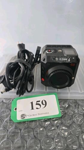 Z CAM E2 MODULAR 4K CINEMA CAMERA W/POWER CONVERSION CABLE AND POWER ADAPTER