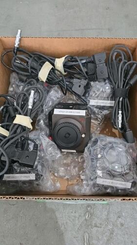 LOT OF 5, Z CAM E2 MODULAR 4K CINEMA CAMERA W/POWER CONVERSION CABLE ONLY (NO POWER ADAPTER)