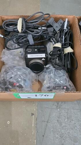 LOT OF 5, Z CAM E2 MODULAR 4K CINEMA CAMERA W/POWER CONVERSION CABLE ONLY (NO POWER ADAPTER)