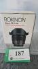 RIKINON 8mm F3.5-HD FISHEYE LENS