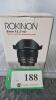 RIKINON 8mm F3.5-HD FISHEYE LENS