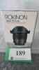 RIKINON 8mm F3.5-HD FISHEYE LENS
