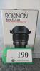 RIKINON 8mm F3.5-HD FISHEYE LENS