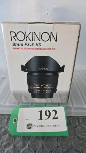 RIKINON 8mm F3.5-HD FISHEYE LENS