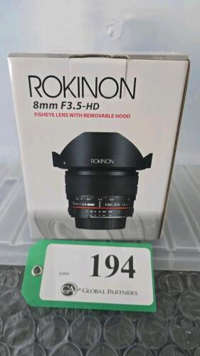 RIKINON 8mm F3.5-HD FISHEYE LENS