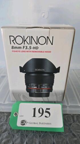 RIKINON 8mm F3.5-HD FISHEYE LENS