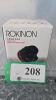 ROKINON 7.5mm F3.5 FISHEYE LENS