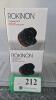 LOT OF 2, ROKINON 7.5mm F3.5 FISHEYE LENS