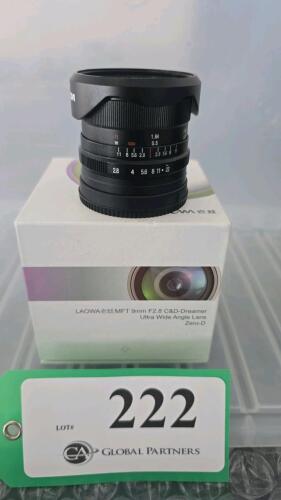LAOWA 9mm F2.8 MFT LENS