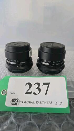LOT OF 2, MEIKE 3.5mm F2.8 MFT LENS (NO BOX)
