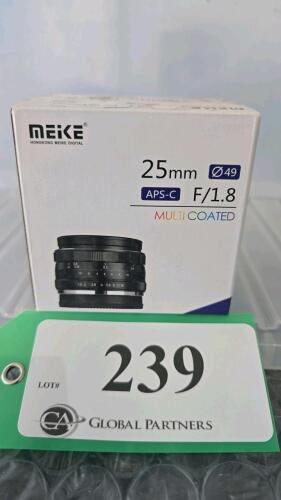 MEIKE 25mm F1.8 MFT LENS