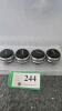 LOT OF 4, LUMIX PRIME 20mm LENS