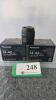 LOT OF 2, PANASONIC LUMIX G VARIO 14-42mm F3.5-5.6 II ASPH LENS