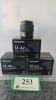LOT OF 3, PANASONIC LUMIX G VARIO 14-42mm F3.5-5.6 II ASPH LENS