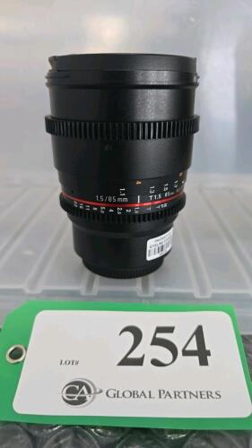 ROKINON 85mm F1.5 MFT LENS