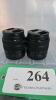 LOT OF 2, LUMIX 14-42mm LENSES