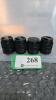 LOT OF 4, LUMIX 14-42mm LENSES