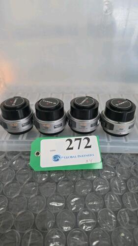LOT OF 4, LUMIX G 14-42mm LENSES