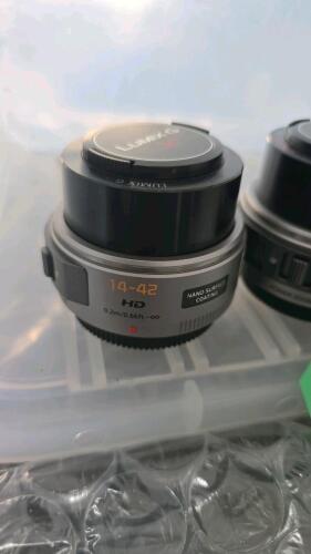 LOT OF 5, LUMIX G 14-42mm LENSES