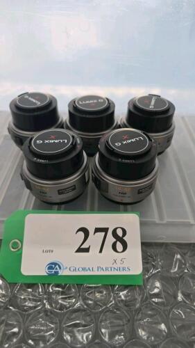 LOT OF 5, LUMIX G 14-42mm LENSES