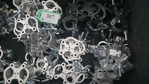 LOT OF 65, ASST&rsquo;D SWIVEL TRUSS COUPLERS