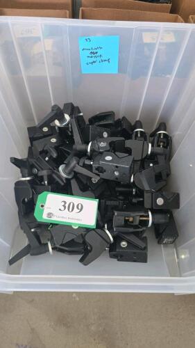 LOT OF 23, MANFROTTO M035VR VIRTUAL REALITY SUPER CLAMP