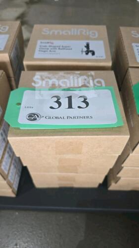 LOT OF 10, SMALLRIG CRAB-SHAPED SUPER CLAMP W/BALLHEAD MAGIC ARM. NEW