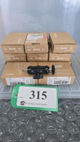 LOT OF 11, SMALLRIG UNIVERSAL BALLHEAD. NEW