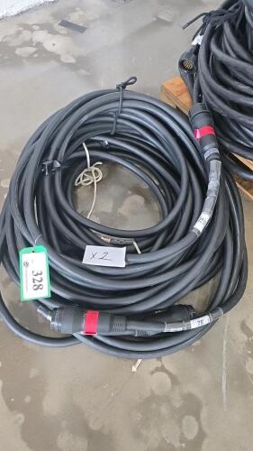 LOT OF 2, 75ft SOCAPEX