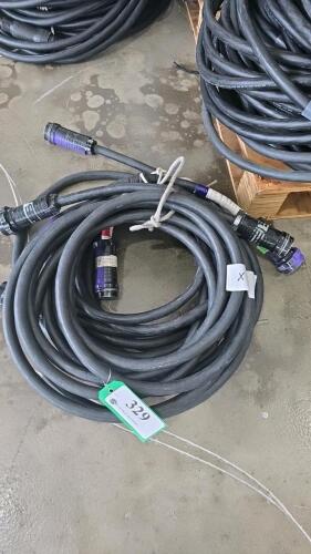 LOT OF 3, 25ft SOCAPEX