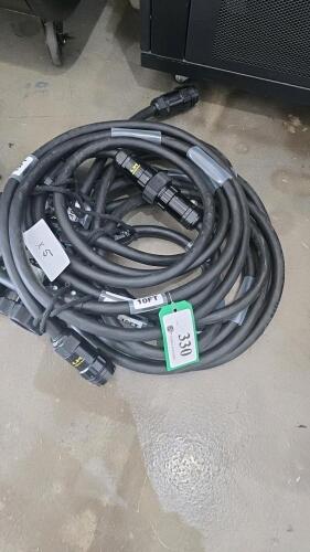 LOT OF 5, 10ft SOCAPEX