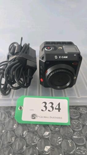Z CAM E2 MODULAR 4K CINEMA CAMERA W/POWER CONVERSION CABLE AND POWER ADAPTER