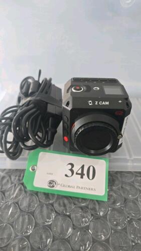 Z CAM E2 MODULAR 4K CINEMA CAMERA W/POWER CONVERSION CABLE AND POWER ADAPTER