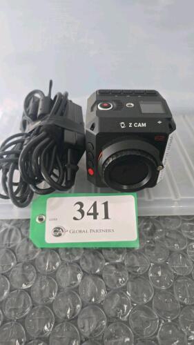 Z CAM E2 MODULAR 4K CINEMA CAMERA W/POWER CONVERSION CABLE AND POWER ADAPTER