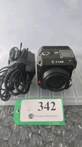 Z CAM E2 MODULAR 4K CINEMA CAMERA W/POWER CONVERSION CABLE AND POWER ADAPTER