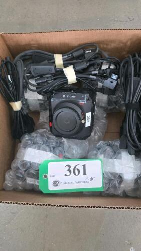LOT OF 5, Z CAM E2 MODULAR 4K CINEMA CAMERA W/POWER CONVERSION CABLE ONLY