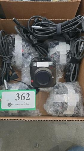 LOT OF 5, Z CAM E2 MODULAR 4K CINEMA CAMERA W/POWER CONVERSION CABLE ONLY