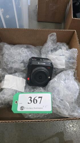 LOT OF 5, Z CAM E2 MODULAR 4K CINEMA CAMERA (BODY ONLY)