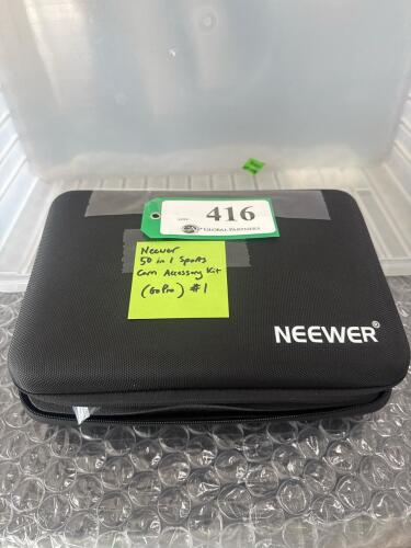NEEWER 50 IN 1 SPORTS CAMERA ACCESSORY KIT