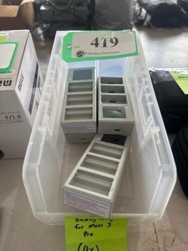 LOT OF 4 BATTERY CHARGER FOR MINI 3 PRO