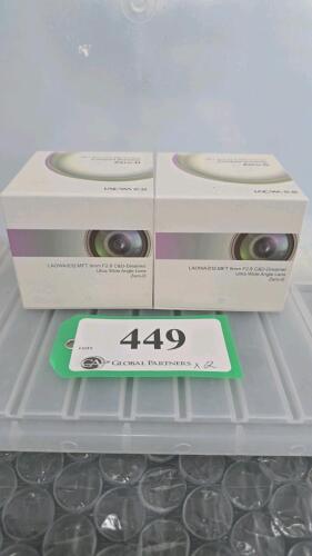 LOT OF 2, LAOWA 9mm F2.8 MFT LENS