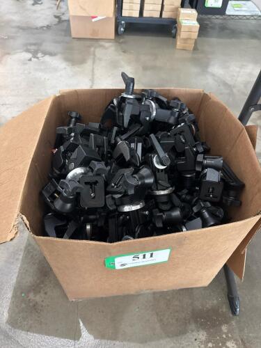 Box of Manfrotto Super Clamps