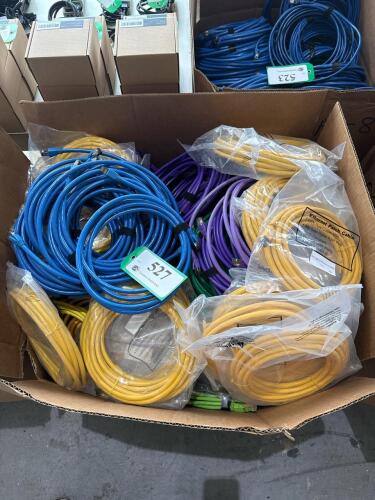 BOX OF ASSORTED ETHERNET CABLES
