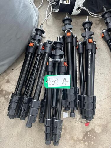 LOT OF 5 K&F CONCEPT 64&rdquo; TRIPOD