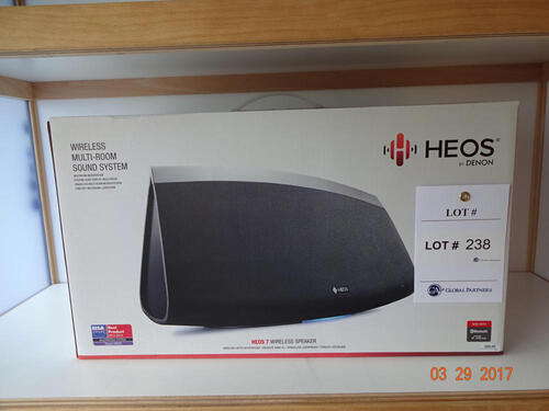 "Denon HEOS" draadloze speakers - "HEOS 7 - Multi-room Sound System", reguliere prijs Ã„ 599,- ("Denon HEOS" Wireless Speakers - "HEOS 7" - Multi-room Sound System Regular price Ã„599)