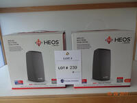 "Denon HEOS" (Quantity 2) draadloze speakers - "HEOS 1" - Multi-room Sound System, reguliere prijs Ã„ 249,- per stuk (Pair of "Denon HEOS" Wireless Speakers - "HEOS 1" - Multi-room Sound System Regular price Ã„249 each)