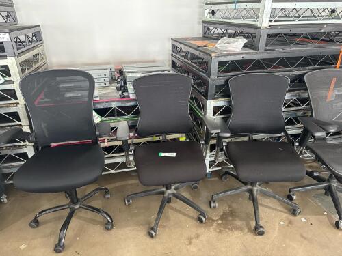 LOT OF 3 OFFICE CHAIRS