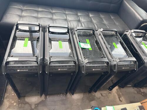 LOT OF 4 COUGAR PC CASES
